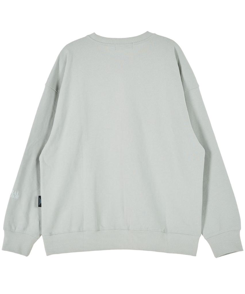 ASTRAL PROJECTION Basic Oversized Drop Shoulder Sweatshirt_Mint