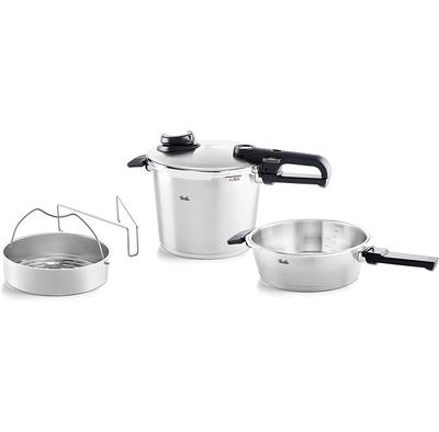 Fissler Vitavit Premium Pressure Cooker Set, 2 Items (622-412-12-070/0)