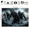 2D flat banner, 1 piece - Halloween Happy Background FabricXY