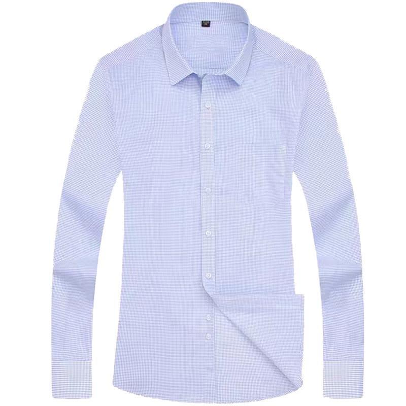 Men's Business Casual Long Sleeve Shirt