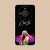 Cardi B Matte TPU Mobile Phone Case for Huawei Mate 60 50 40 30 20 10 Pro Plus Lite E 5G Colorful Printing Cover