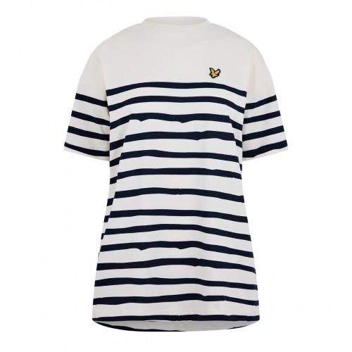 Lyle & Scott Damen/Damen Breton Baumwoll-T-Shirt