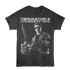 T-shirt Unisex Estiva Terminator con Stampa Retro Film d'Azione Sci-Fi Manica Corta Casual Streetwear Edizione Larga T-shirt