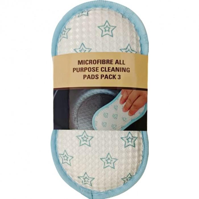 Groundsman Microfibre Stars Cleaning Pad (Pack of 3)