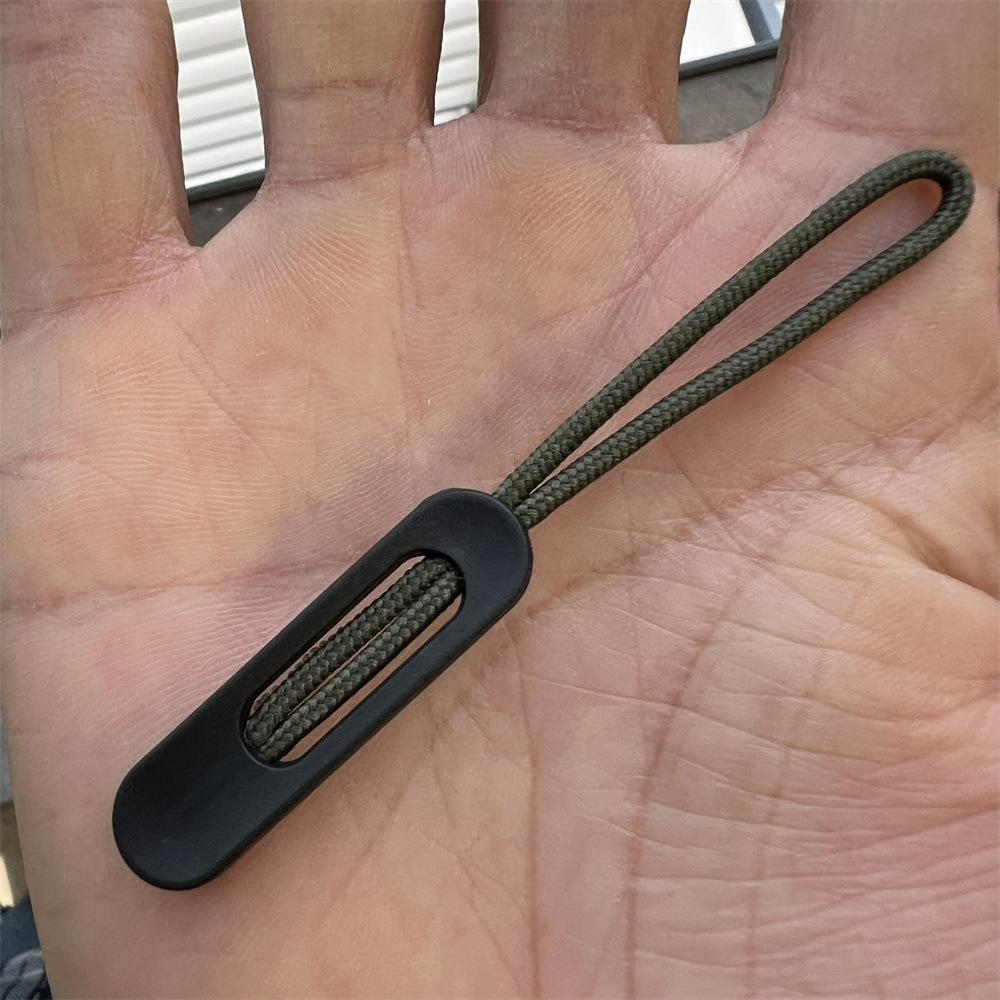 

10PCS Zipper Pull Puller End Fit Rope Tag Fixer Zip Cord Travel Bag Suitcase Backpack Anti-Loss Puller Tab Replacement Clip