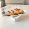 Hand Leaf Decorative Plate Ceramic Dinner Plates Snack Tray Fruit Bowl Dim Sum Dish Sushi Plate Dessert Plates Display Stand