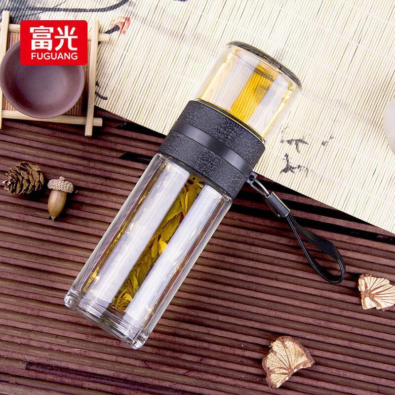 Fuguang Double-Layer Tea Infuser Travel Mug