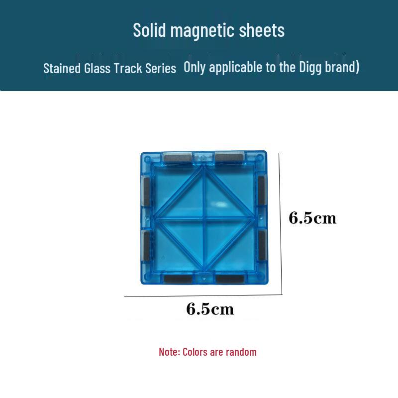 Genuine Magnetic Tiles Replacement Parts - Magnetic Car Accessories for Educational Building Toy