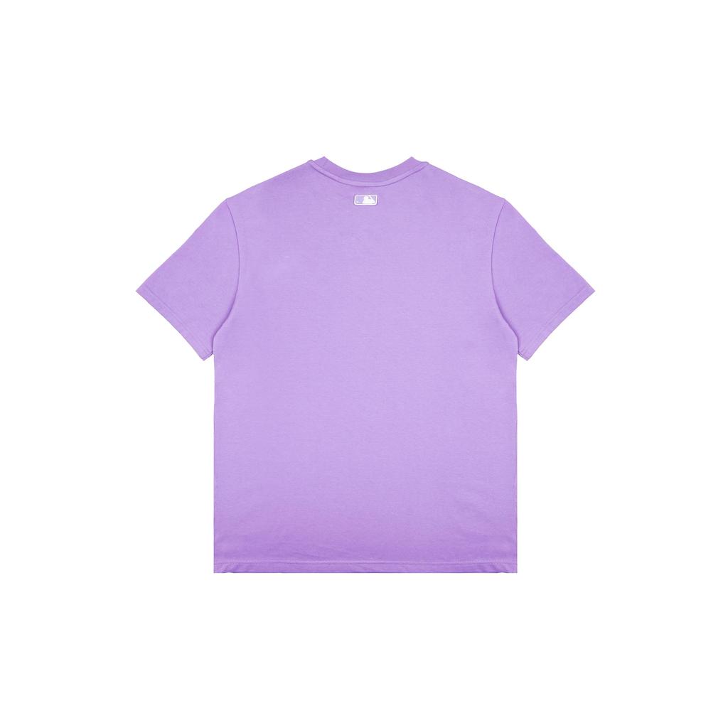 MLB Set In Sleeve T Shirt Unisex Purple 31TS11131-50V