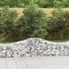 Gabion Baskets - Maison Exclusive - 15 Pcs - 200 X 50 X 40/60 Cm - Galvanized Steel 3.5 Mm