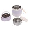 304 Stainless Steel Vacuum Insulated Food Jar Lunch Box 1200ML Wide Mouth Insulated Food Container with Spoon