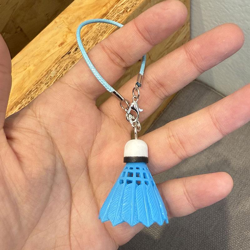 Mini Tennis Racket Keychain Ornament - Cute Personalized Table Tennis Gift