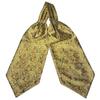 Men Vintage Self Tie Paisley Elegant Ascot Cravat Neck Scarf