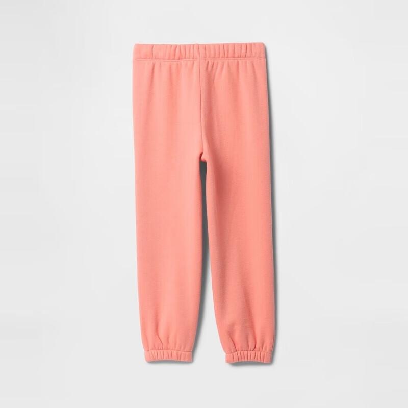 Gap Girls' Toddler 2025 Spring Logo Cuffed Knit Casual Pants