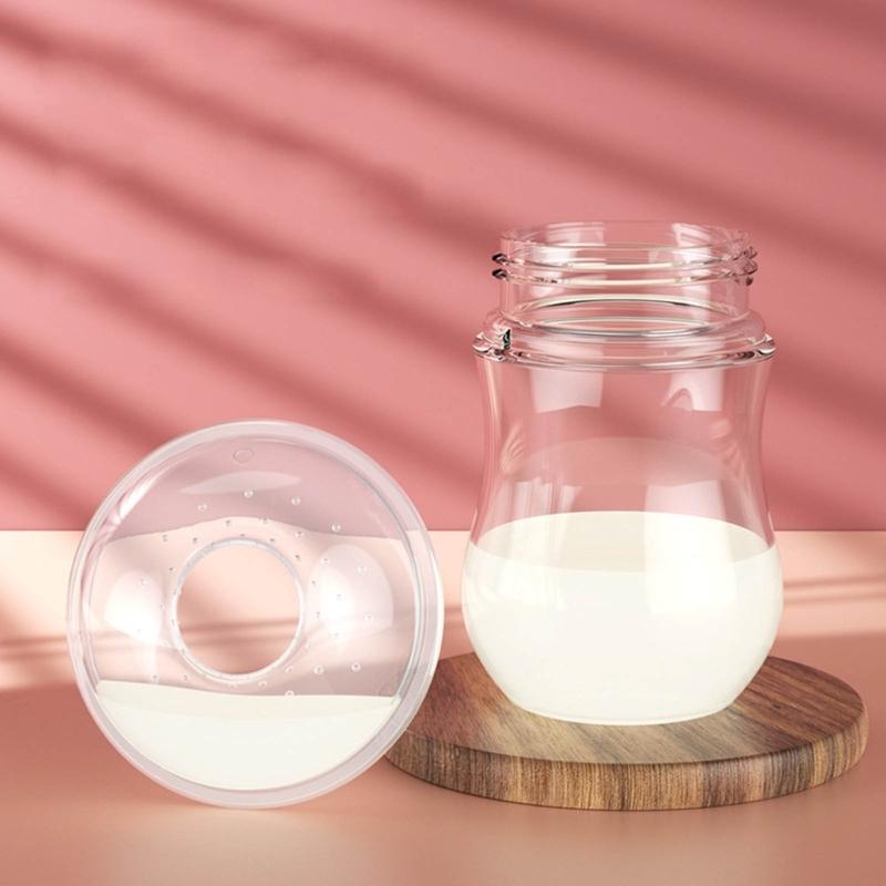 2PCS Breast Shells Milk Catcher Food Grade Nursing Cups for Nursing Moms Efficient Milk Anti-Flow Breastmilk Collector