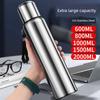 Japanese Tiger Large-Capacity Thermos Cup for Men, 316 Stainless Steel Water Bottle, Outdoor Portable Tea-Water Separation All-Steel Flask