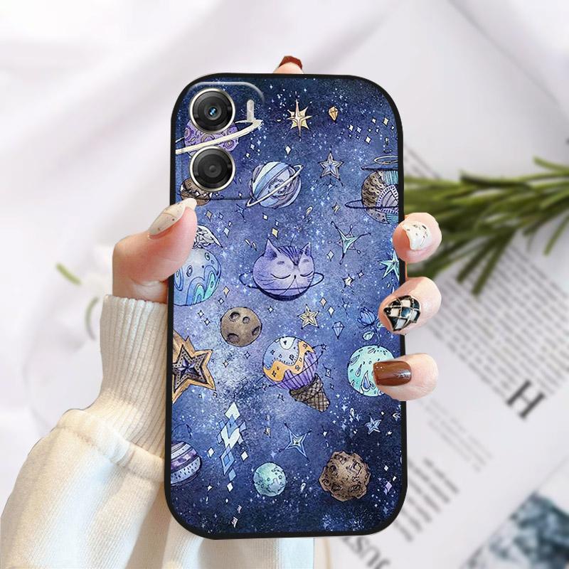 For Motorola Moto G06 /G06 Power Phone Case Stylish Painted Back Bumper For MotoG06 Power Cover Soft TPU Silicone Funda Coque