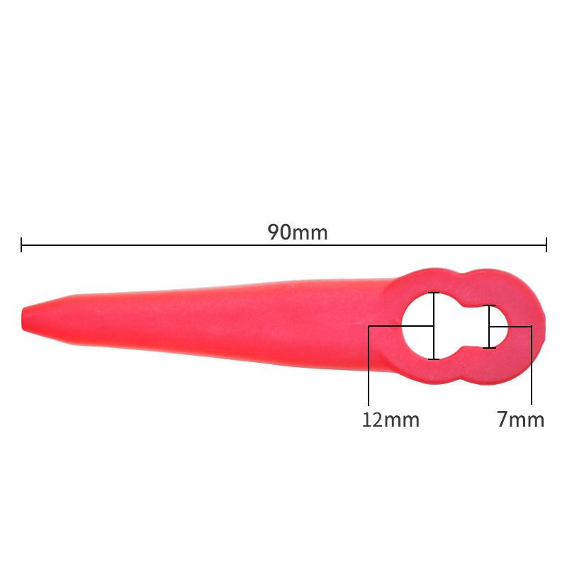 Garden Grass Trimming Durable Ultra Thin Lawn Mower Plastic Blade For L90 Polycut