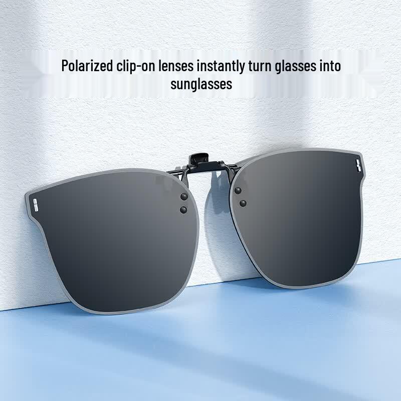 Unisex Clip-On Polarized Sunglasses for Myopia