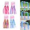 2Pcs Bicycle Grips Ribbon Length 25cm Kids Bike Handlebar Tassels Easy Attach