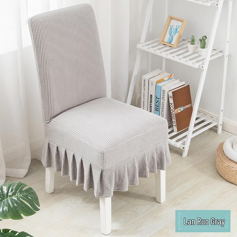 

Утолщенный флисовый чехол на спинку и сиденье стула - Эластичный, Пылеотталкивающий Universal