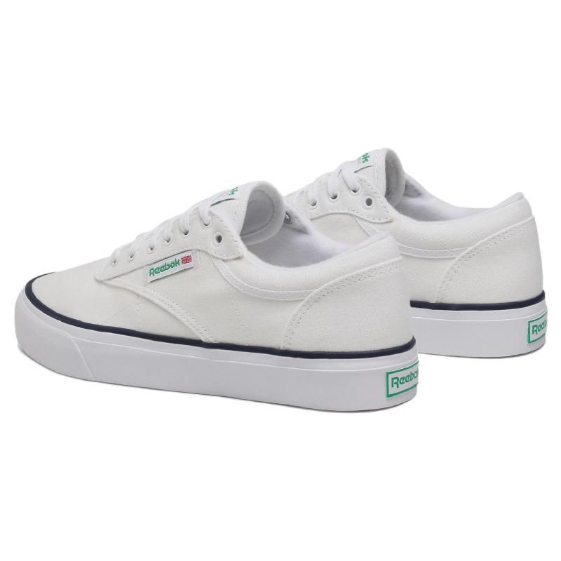 Reebok Club C PU Classic Logo Design Wrap Low-Top Sneakers Unisex sneakers White FY5597