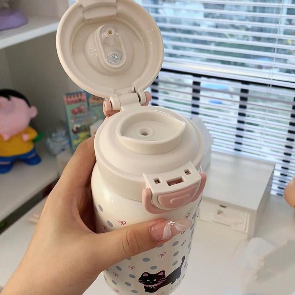 Cartoon Insulated Cup 500ml Water Mug New Drinkware  Birthday Gift
