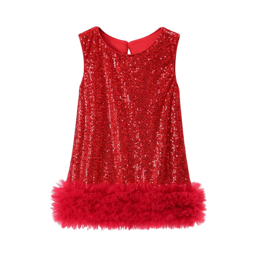 Kids' Vest Dress - Tulle Princess Gown