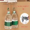Adjustable Wine Glass Organizer Hanging Metal Wine Glass Rack No Drilling For Bar 34Cm (1 PCS)-B61B
