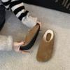 Women's shoes autumn retro comfortable without grinding feet and pushing plush