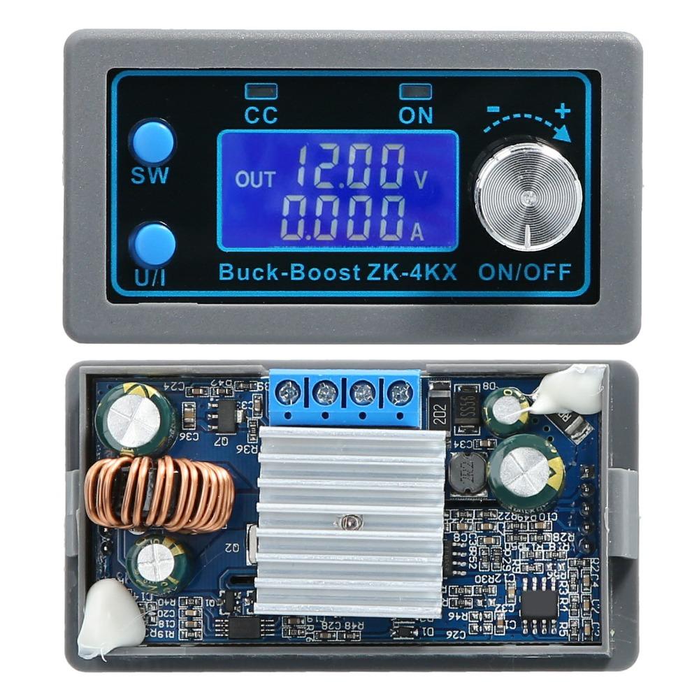 LCD Display Boost Power Supply Module 4A Variable Voltage Regulator  Laboratory
