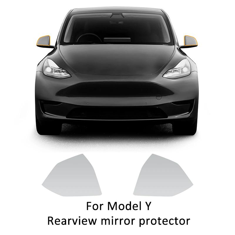 Heenvn For Tesla Model Y /3 Highland 2023 TPU Up Car Window B Pillars Transparent Protective Film Anti-Scratch Car Accessories