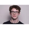 Full Rim Square Black Smartbuy Collection Forillon Cp119 Fashion Unisex Eyeglasses