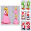 Super Mario Bros Luigi Bowser Princess Peach Plastic Action Figures For Collectors And Display Enthusiasts