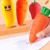 Big Mac Fruit Creative Carrot Eraser Unique And Cute Stationery School Office Supplies Children Student Pencil Eraser Prize Gift