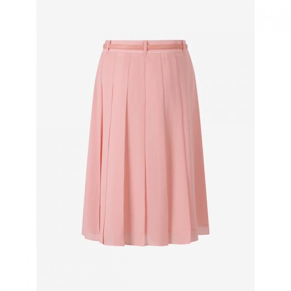 Cc Collect. Inverted Pleats Midi Skirt C252msd035