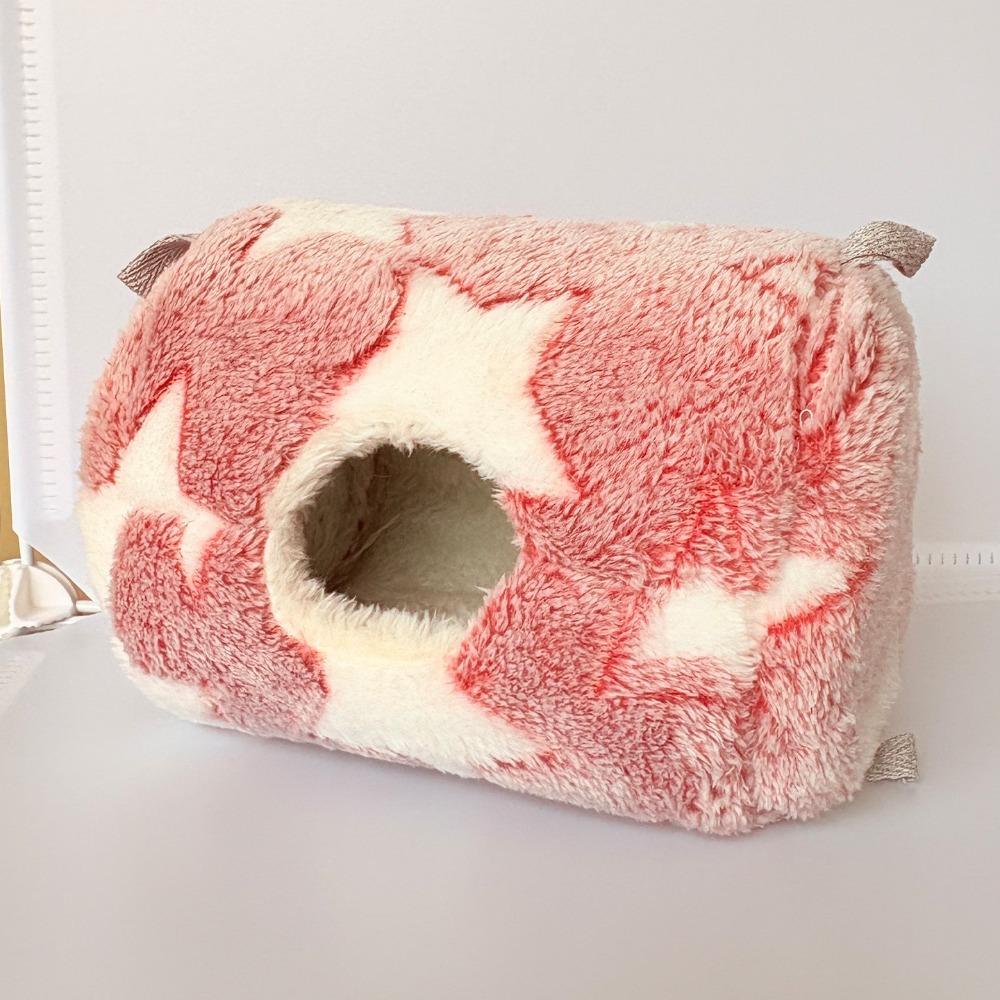 Warm Pet Sleeping Bag Velvet Plush Squirrel Beds Comfort Hamster Hanging Bed Winter