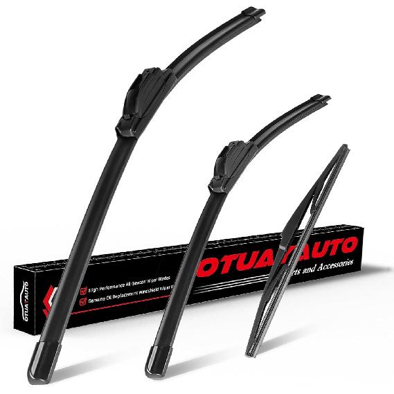 OTUAYAUTO 22"+22" Windshield Wiper Blades Replacement for Chevrolet Silverado 1500 2500 3500 1999-2006 2019-2024 Front Window Wiper Fit Factory