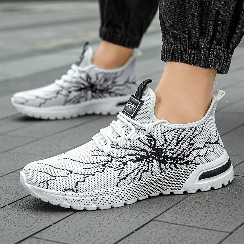 Maedef Mens Sneakers Lightweight Comfortable Men Athletic Shoes Lace Up Gym Training Sport Shoes Men Athletic Shoes Men Sneakers