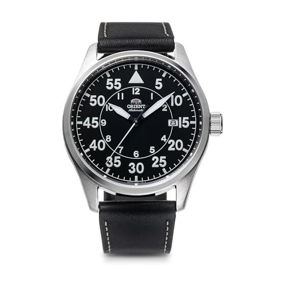 [ORIENT] ORIENT Автоматические часы Flight Mechanical Automatic Гарантия отечественного производителя RN-AC0H03B Мужские черные