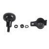 Steering Wheel Knobs Car High Load Capacity Steering Wheel Knob Spinner Handle Ball Black