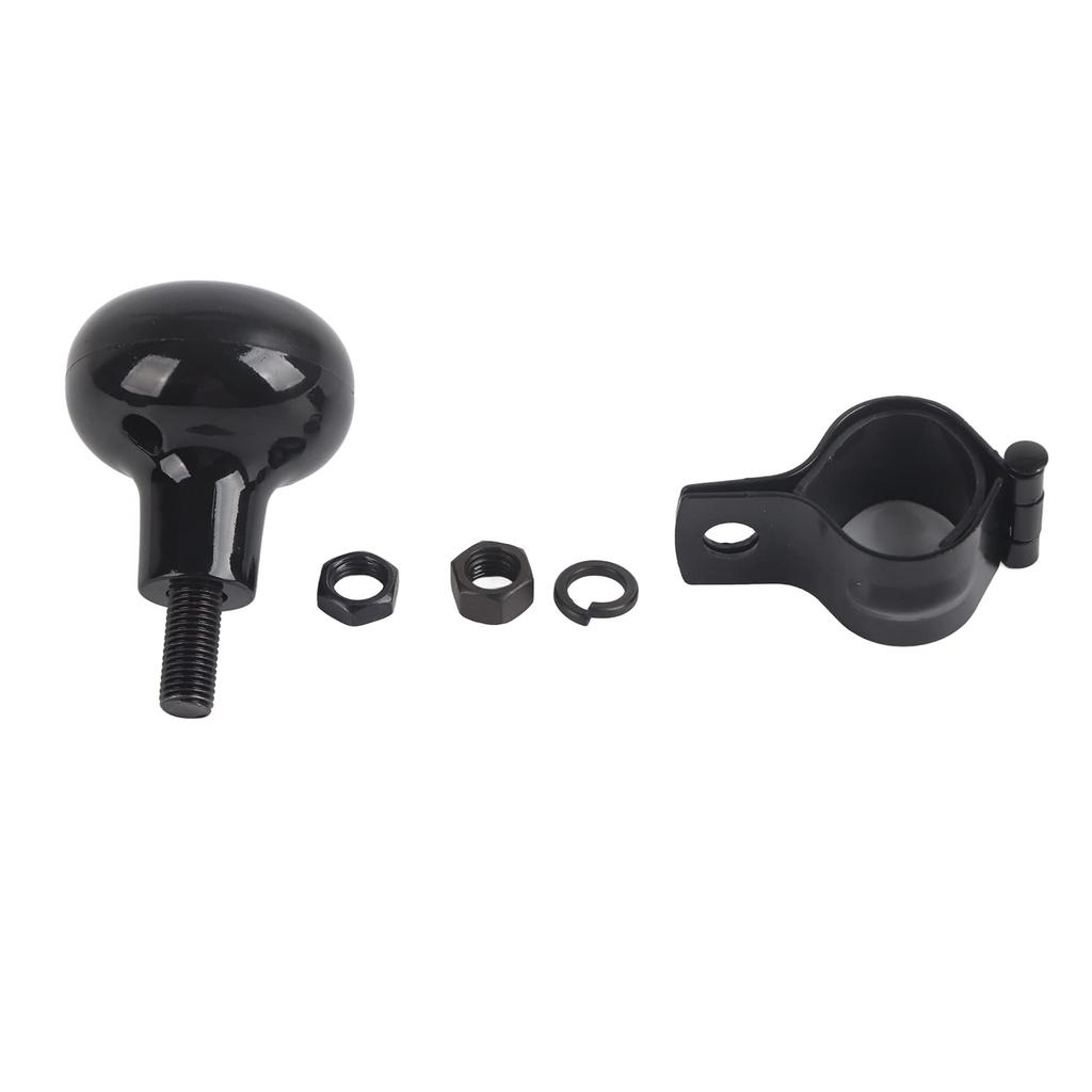 Steering Wheel Knobs Car High Load Capacity Steering Wheel Knob Spinner Handle Ball Black