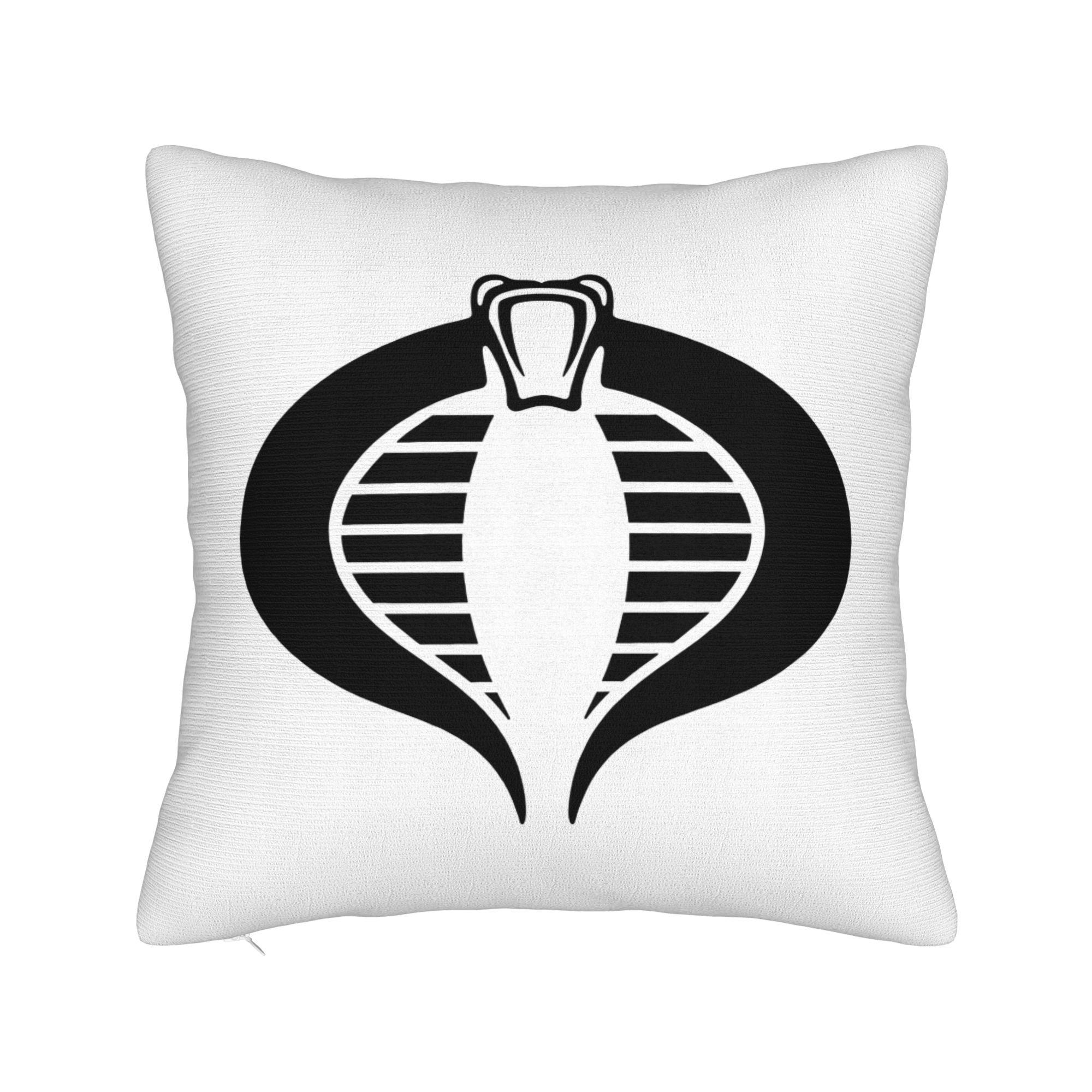 Cobra Command Storm Shadow G I Joe Pillow Cover Retro Trendy Pillow Case For Living Room Chair Soft Cushion Cover Gift 30cmx30cm