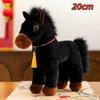 1Pcs Blessing Message Horse Doll Keychain Red Horse Plush Stuffed Toys Bag Pendant  Year Gift For Friends