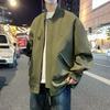 Мужская куртка Весна и Осень Американский Тулинг Повседневная Куртка Толстяк Свободная и Утепленная Большого Размера Мужская Одежда Хулиган Красивый Бейсбольный Мундир