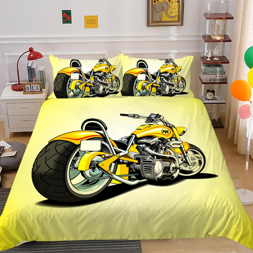 

Sports Series Digital Printing Polyester Bedding Two Or Three-Piece Set A pair of pillowcases 50 * 75