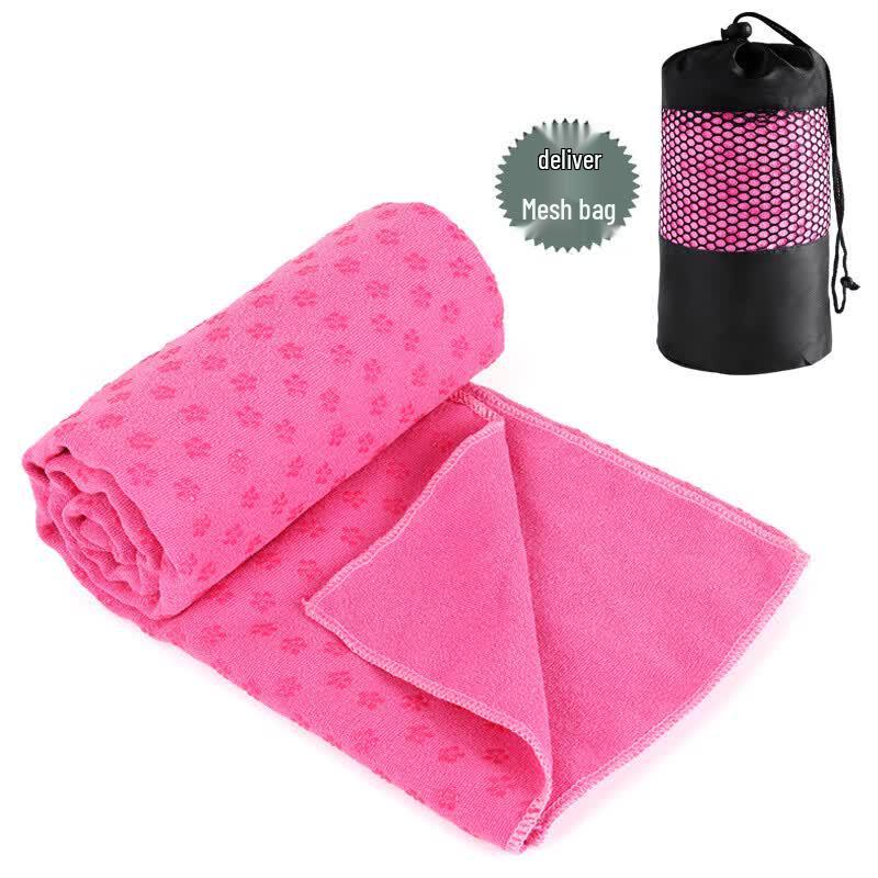 LISM Thickened Anti-Slip Sweat-Absorbent Yoga Mat Towel
