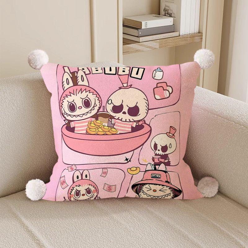 Peripheral Series Throw Pillow Cartoon Doll Throw Pillow, Pillow Cushion Gift, Backrest Cushion Pillow