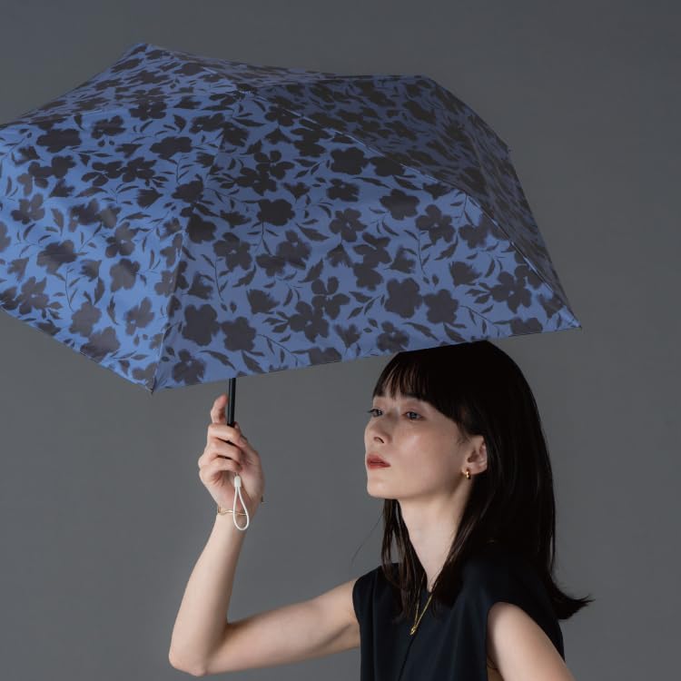 Lightweight Sun Umbrella with a Floral Light UV UPF Suitable for Rain or Lightweight Folding Umbrella for and Stylish and Cute for Floral Slim Product