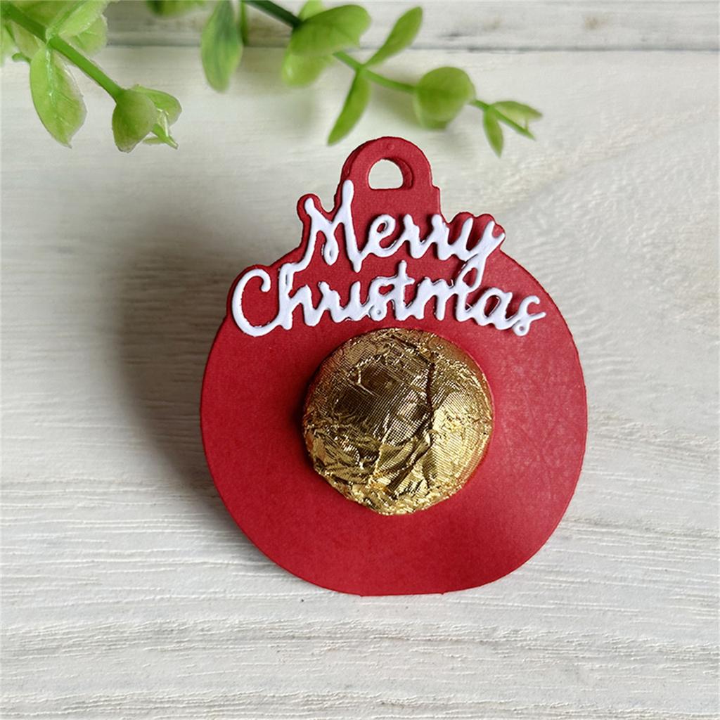 Christmas Pendant Metal Cutting Dies Scrapbooking Stencil Die Cuts Card Embossing DIY Photo Album Template Mold Decor